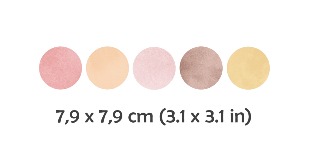 deco chambre enfant pois rose jaune