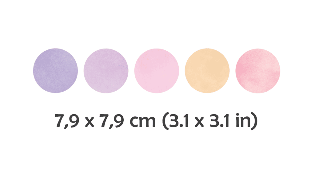 deco chambre enfant pois violet rose