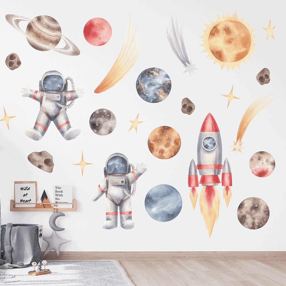 deco murale cosmos enfant